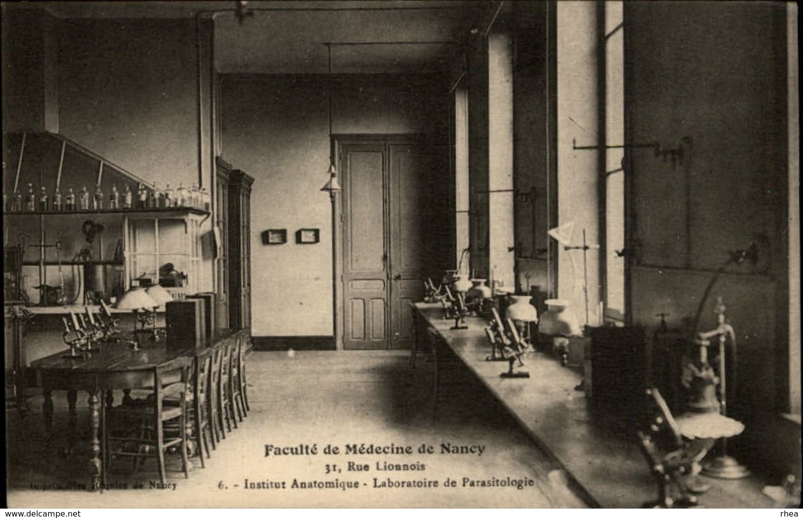 SANTE - Faculté De Médecine - Laboratoire De Parasitologie - NANCY - Santé