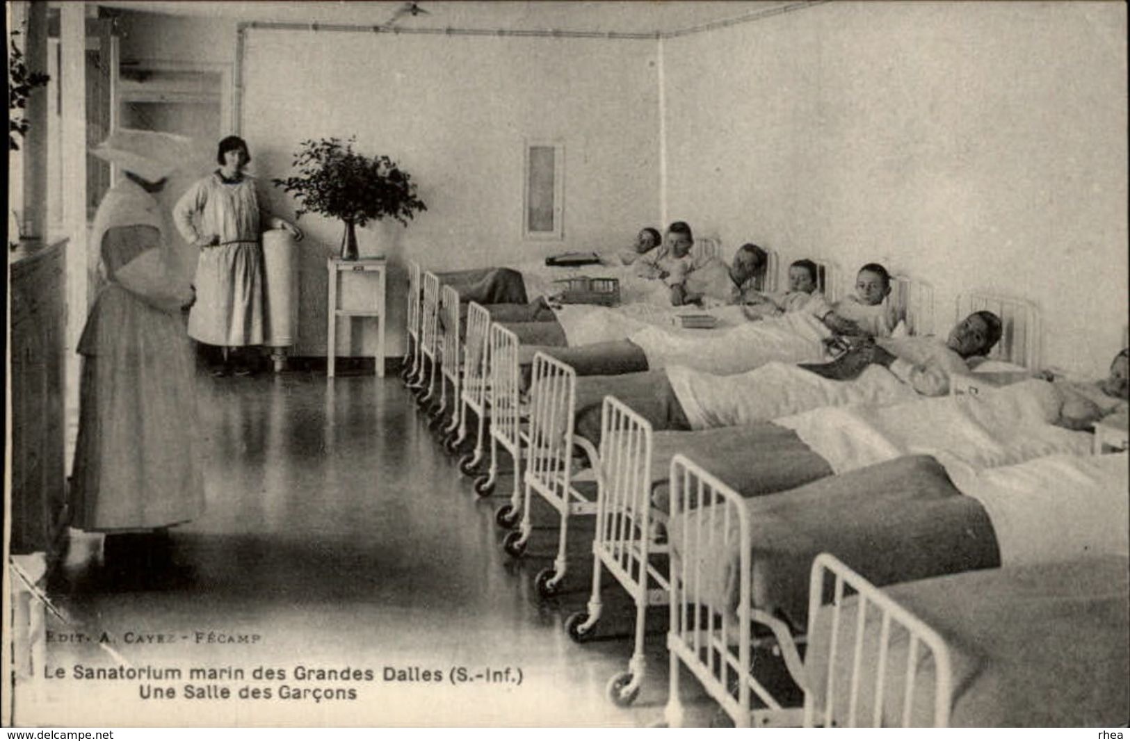 SANTE - Sanatorium Marin Des Grandes Dalles - Salle Des Garçons - Santé
