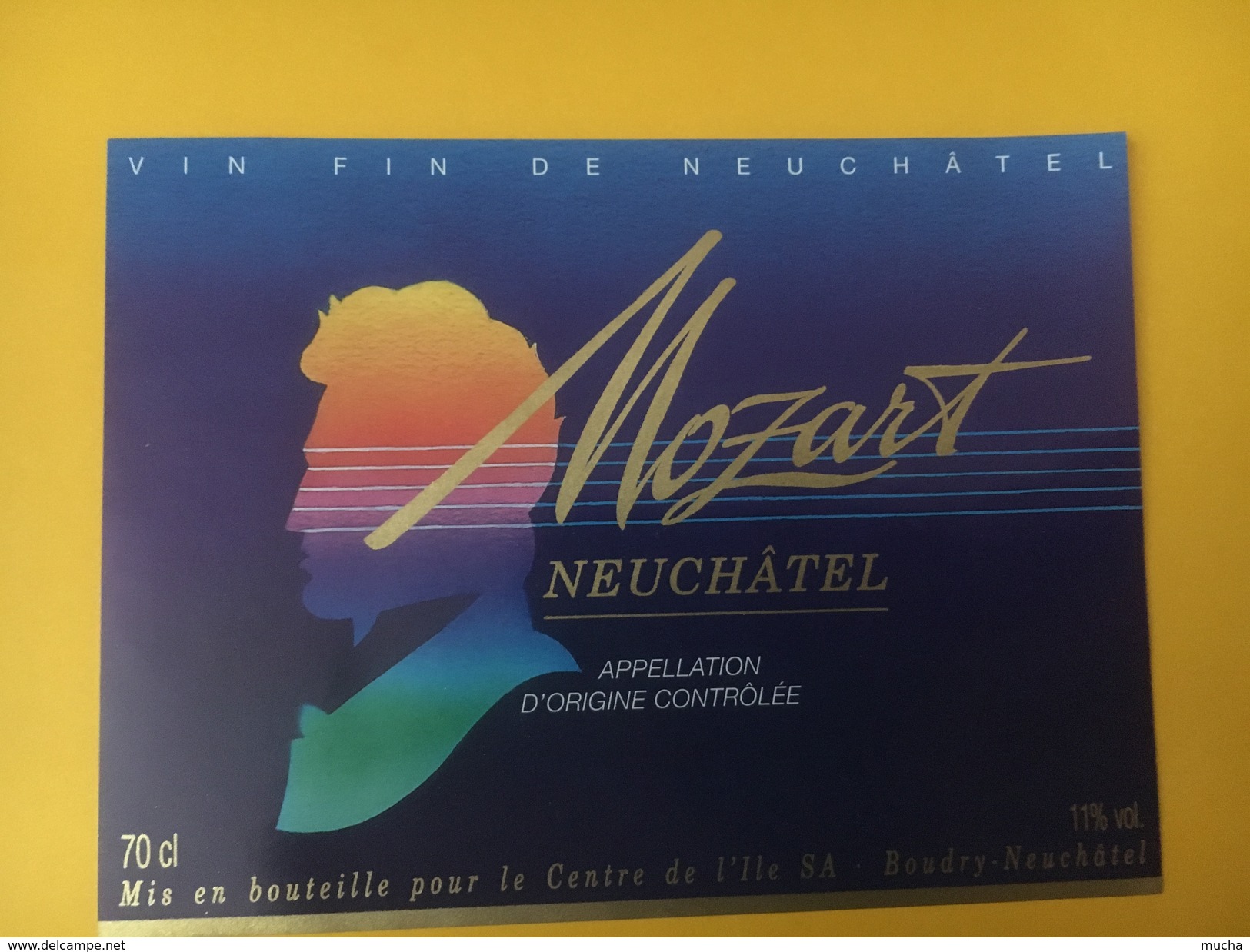 4533 - Mozart Neuchâtel Suisse - Muziek & Instrumenten