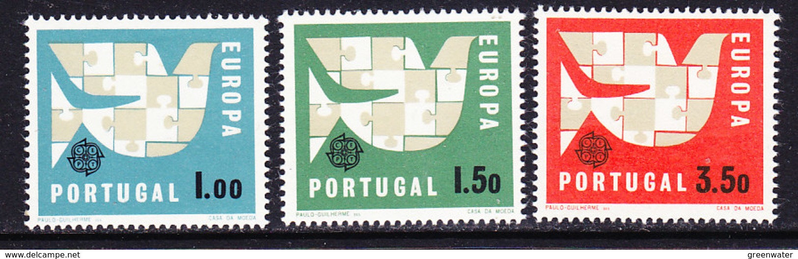 Europa Cept 1963 Portugal 3v ** Mnh (CO324) - 1963