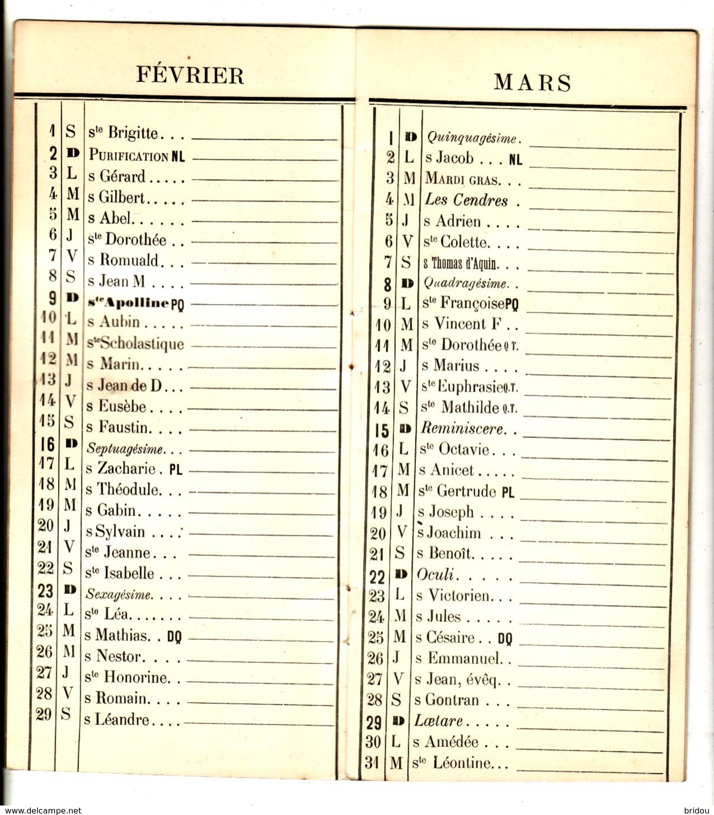 Calendrier De 1908    DANIEL  à Lille    12 Pages     23 X 10.5 Cm - Petit Format : 1901-20