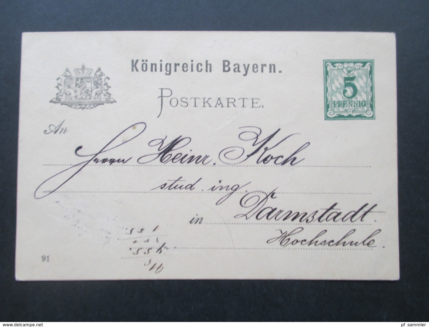 Altdeutschland Bayern ca. 1875 - 1916 mit 49 Ganzsachen! Viele verschiedene Typen und auch saubere Stempel! Fundgrube?!?