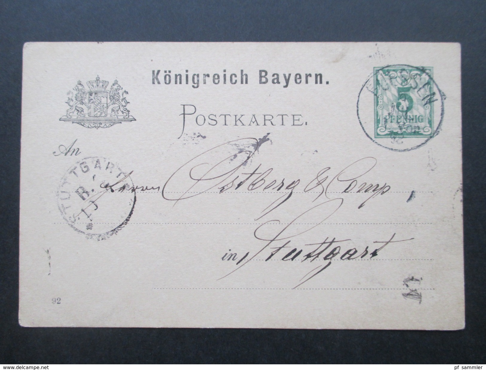 Altdeutschland Bayern ca. 1875 - 1916 mit 49 Ganzsachen! Viele verschiedene Typen und auch saubere Stempel! Fundgrube?!?