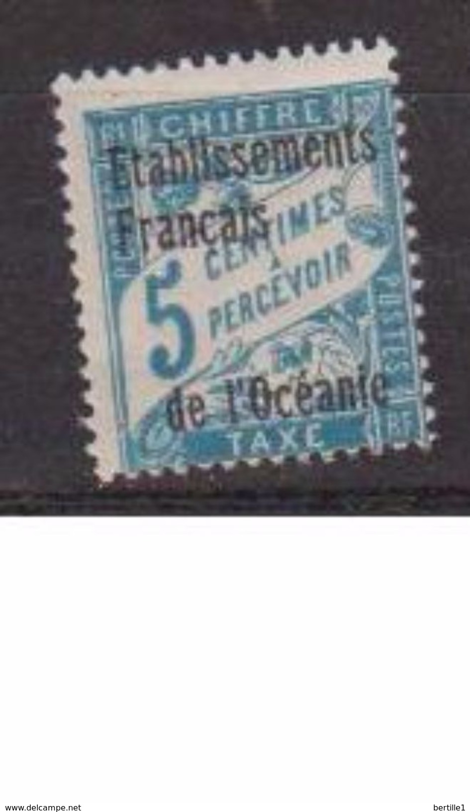 OCEANIE    N° YVERT  TAXE 1  NEUF SANS CHARNIERES(n194) - Timbres-taxe