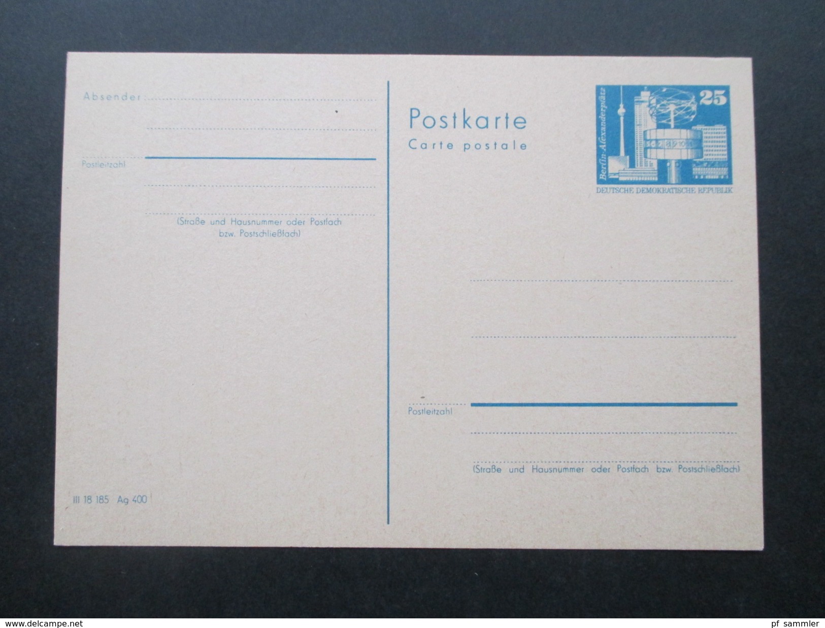 DDR Ganzsachen 24 Stück gebraucht / ungebraucht. Interessant??