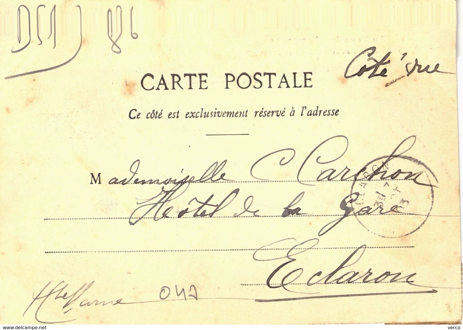 Carte Postale Ancienne De AY - Ay En Champagne