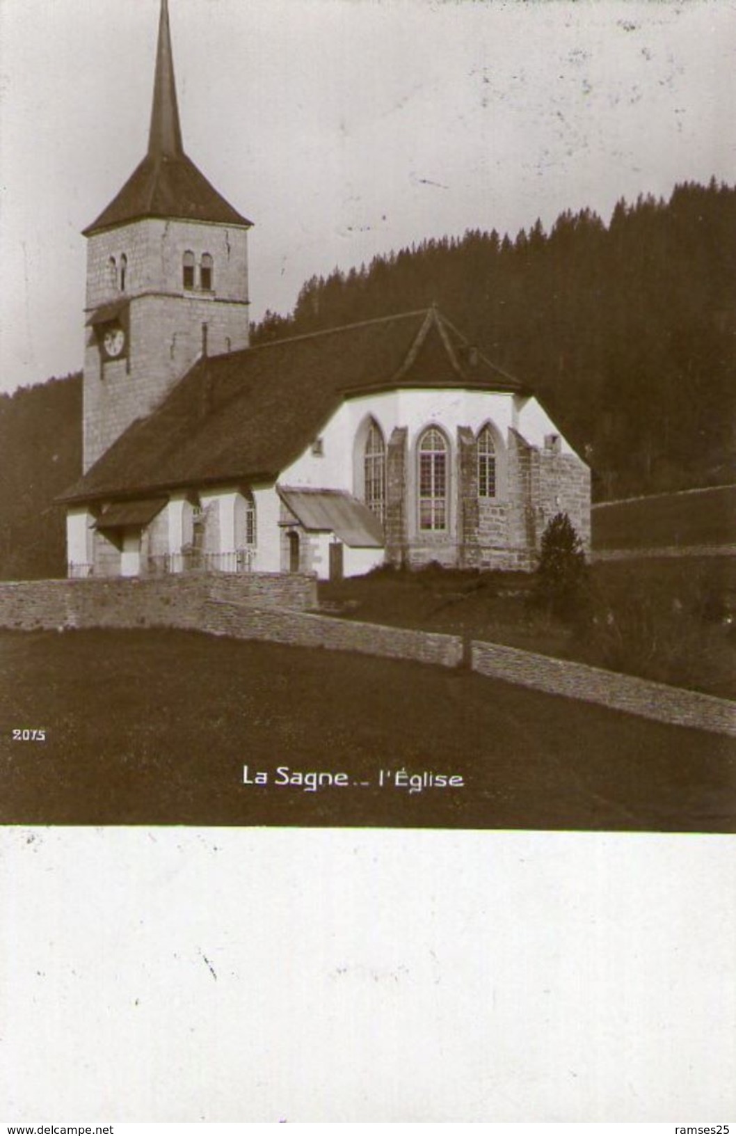 (43)  CPA  La Sagne  Eglise  (Bon Etat) - La Sagne