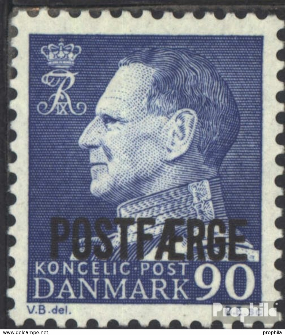 Dänemark PA43 (kompl.Ausg.) Postfrisch 1970 Paketmarke - Pacchi Postali