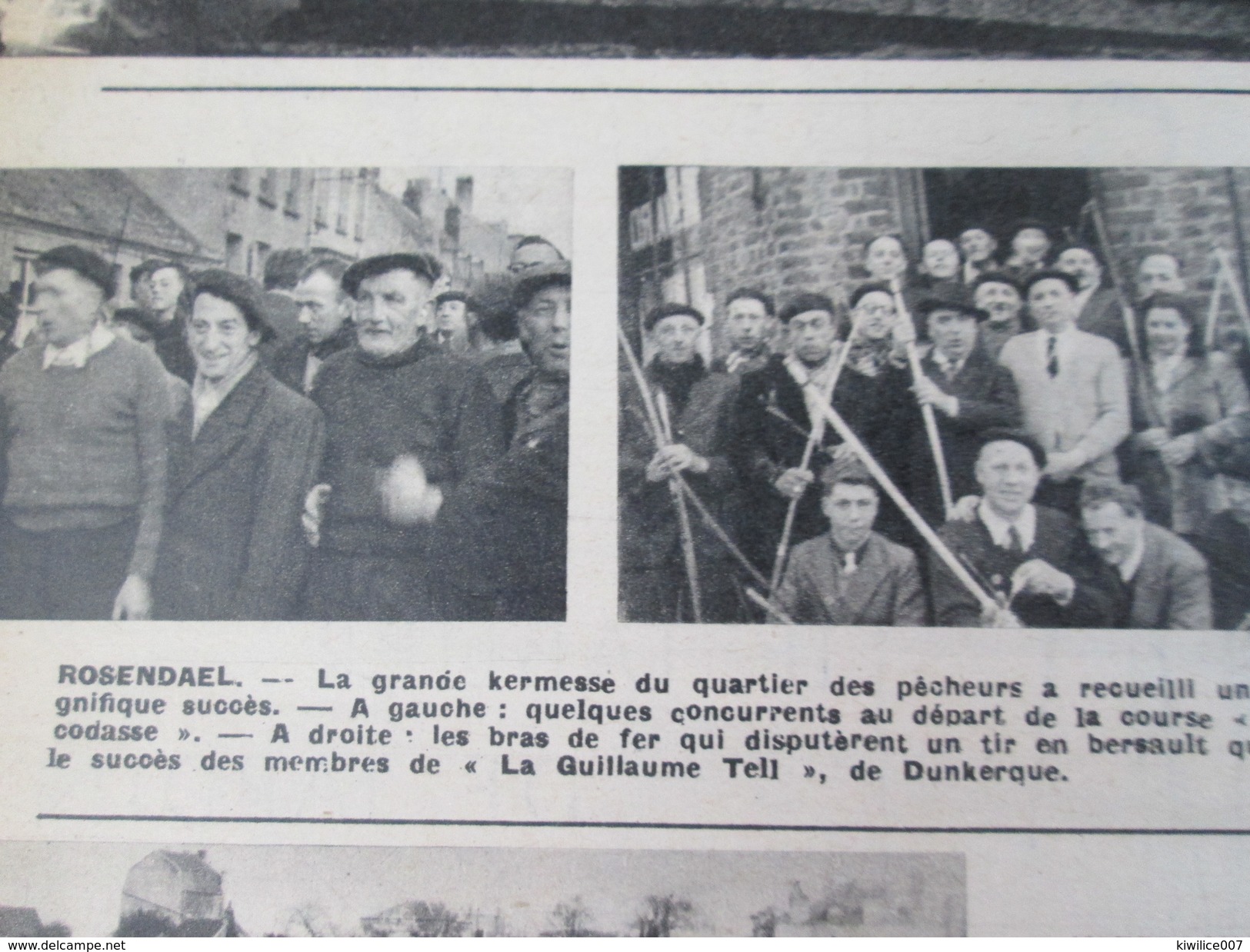 1951 ROSENDAEL    Kermesse  Du Quartier Des Pecheurs - Villeneuve D'Ascq