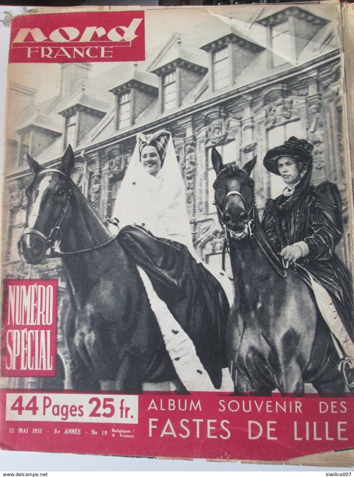 1951  Les Fetes Fastes Album Souvenir  FASTES DE LILLE - Lille