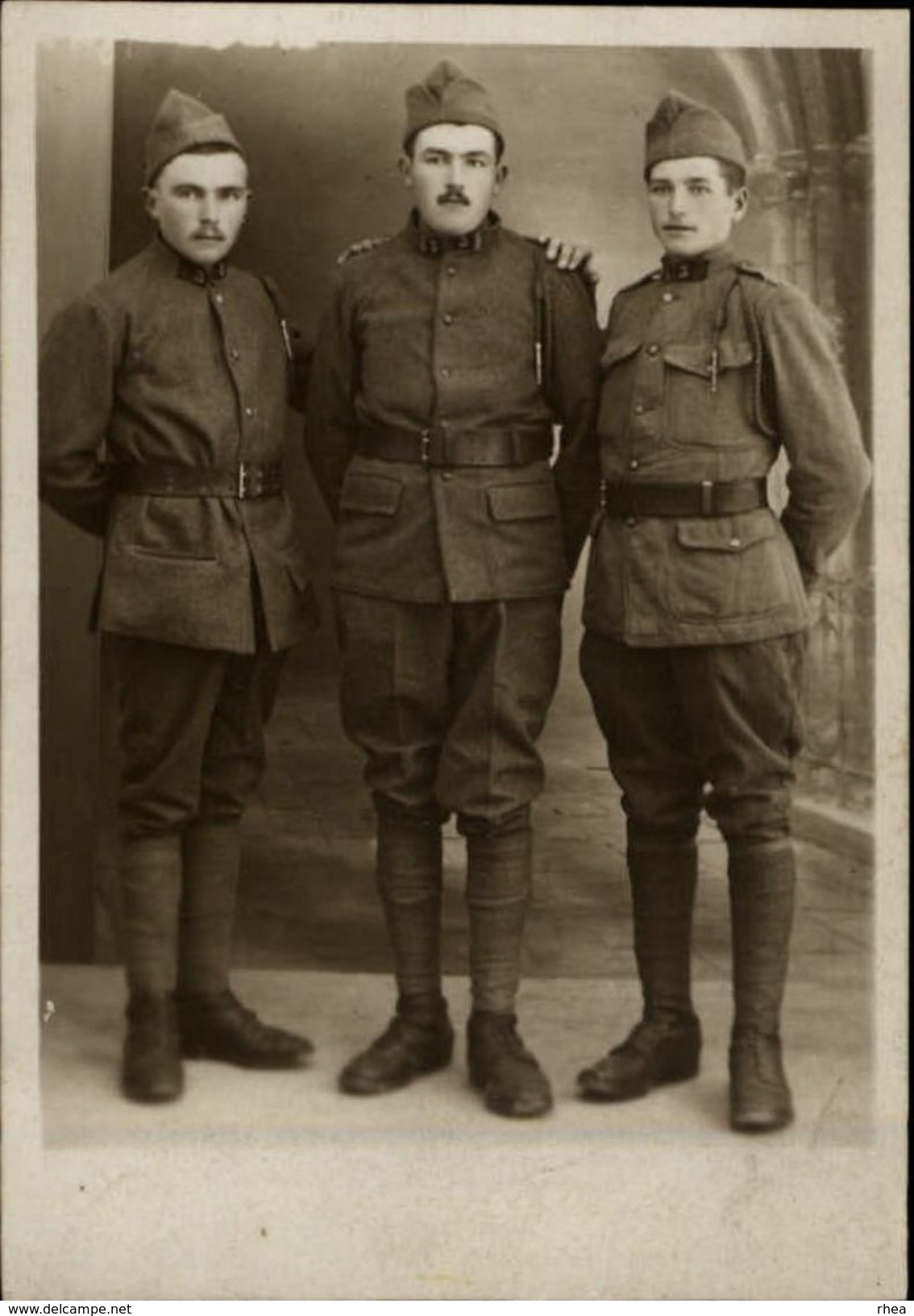 MILITARIA - Carte Photo Militaire - Soldats - Photo Martinier à Constantine - Guerre 1914-18