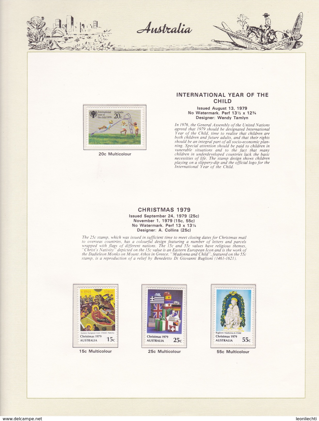 Ausralien 1966 - 1985 im Vordruck, The Hingeless Australian Stamp Album