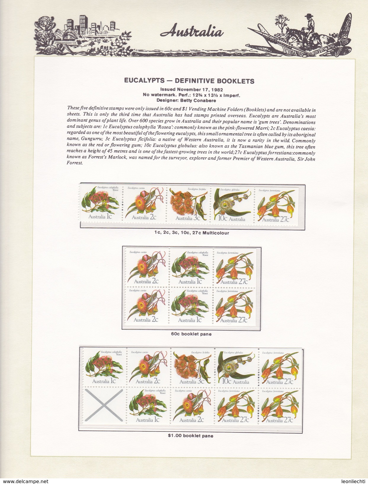 Ausralien 1966 - 1985 im Vordruck, The Hingeless Australian Stamp Album