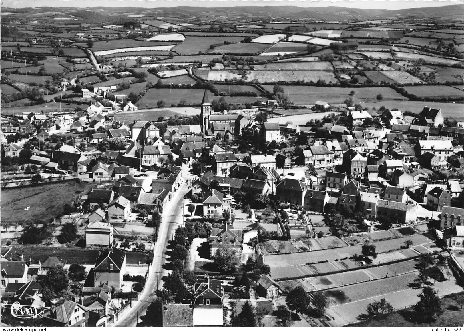 58-SAINT-HONORE-LES-BAINS- VUE GENERALE AERIENNE - Saint-Honoré-les-Bains