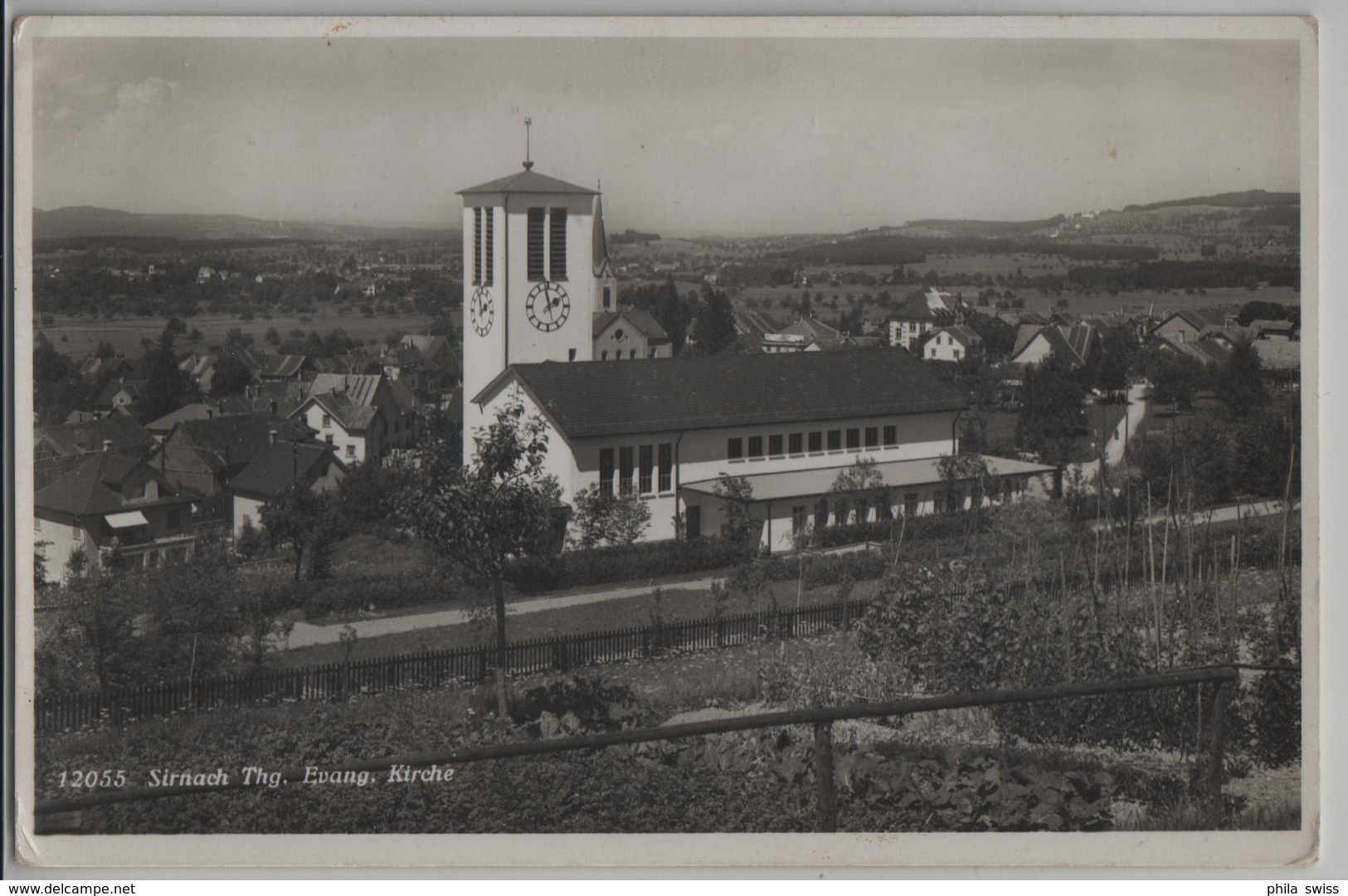 Sirnach Thurgau - Evang. Kirche - Photo: Hans Gross - Sirnach