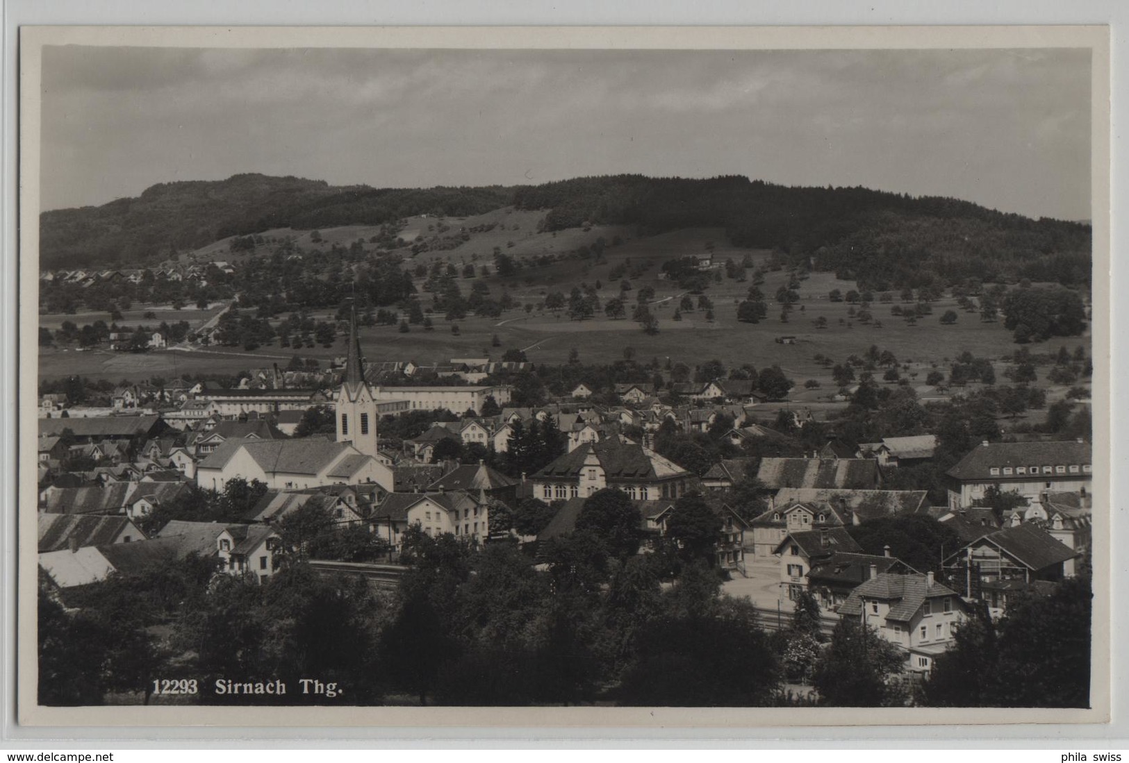 Sirnach - Generalansicht - Photo: Hans Gross No. 12293 - Sirnach