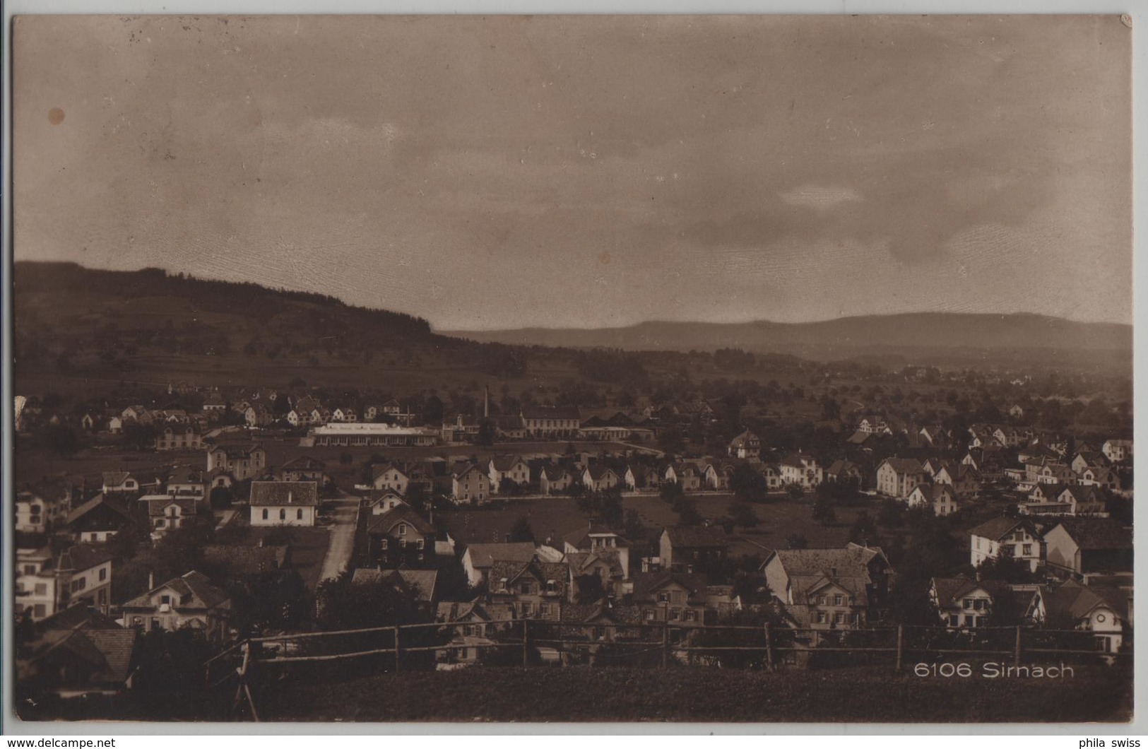 Sirnach - Generalansicht - Photo: Frei & Co. No. 6106 - Sirnach