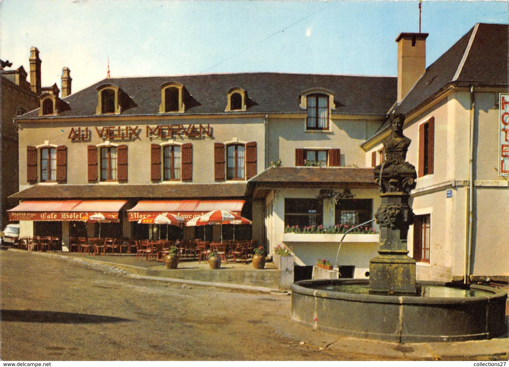 58-CHATEAU-CHINON- HÔTEL RESTAURANT " AU VIEUX MORVAN " - Chateau Chinon