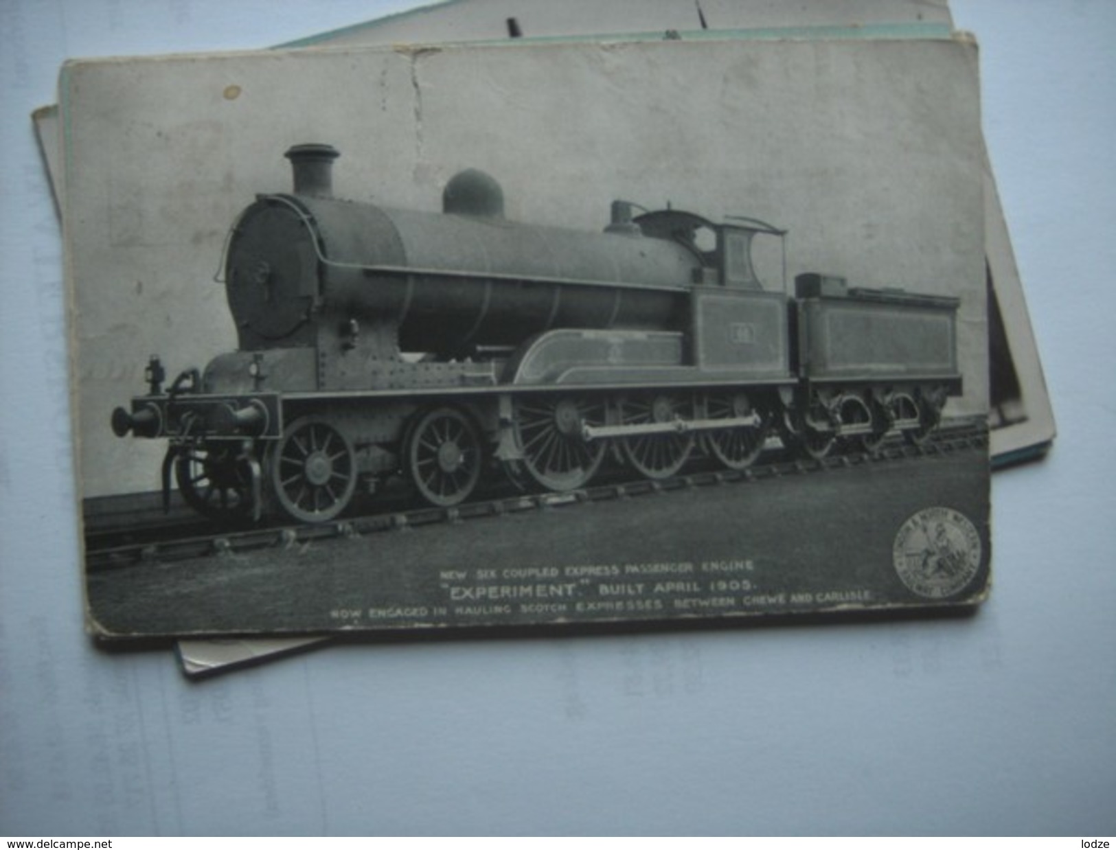 Engeland England Crewe Carlisle Loc. New Six Coupled Express Passenger Engine - Other & Unclassified