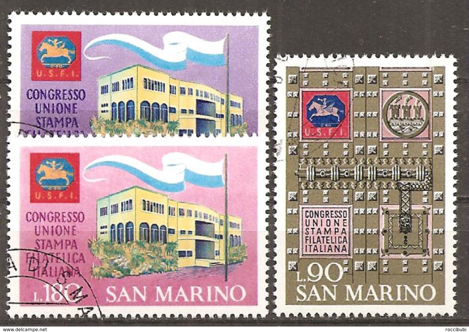 Mi. 977/979 O - Used Stamps