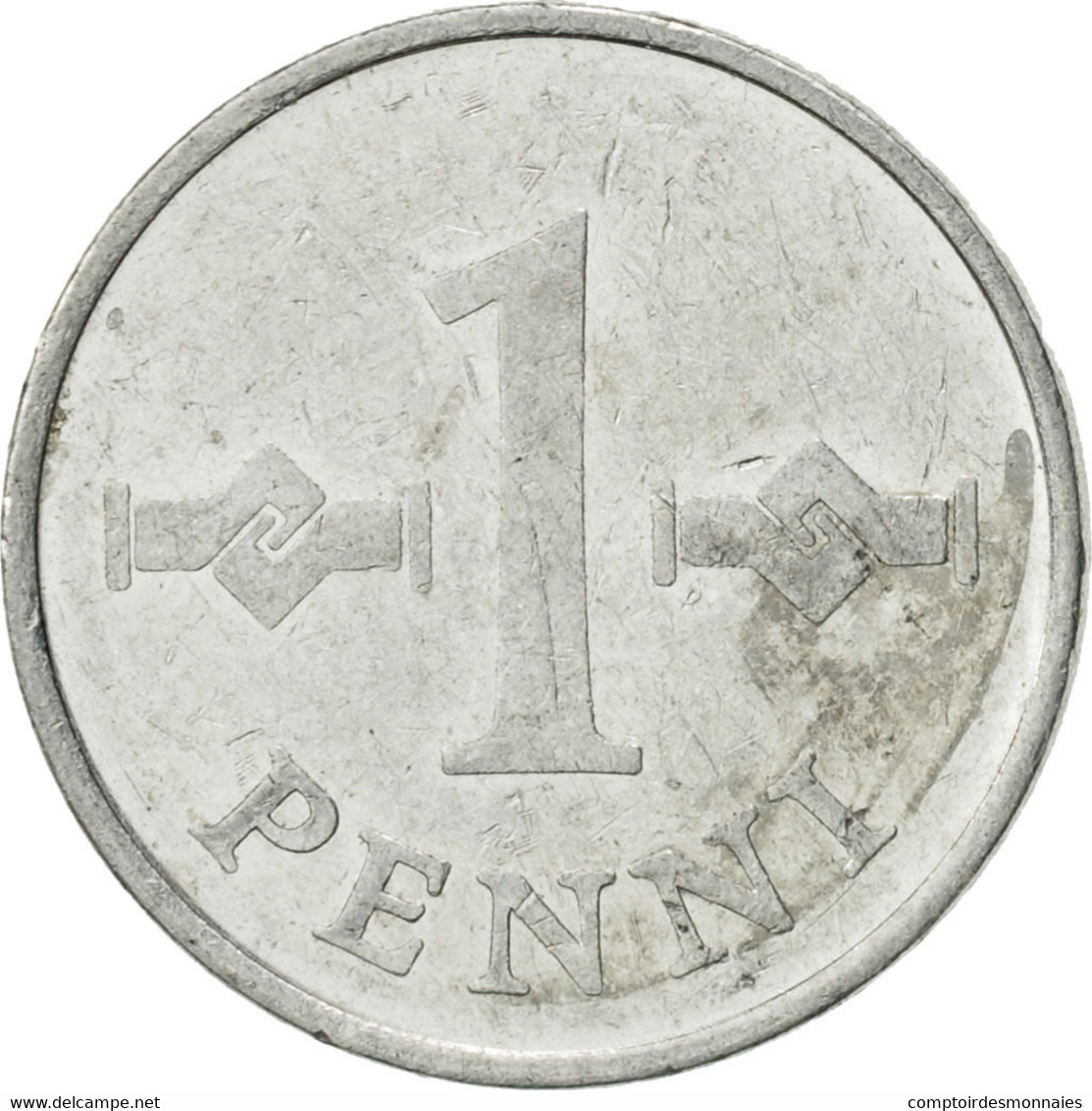 Monnaie, Finlande, Penni, 1971, TTB+, Aluminium, KM:44a - Finlande