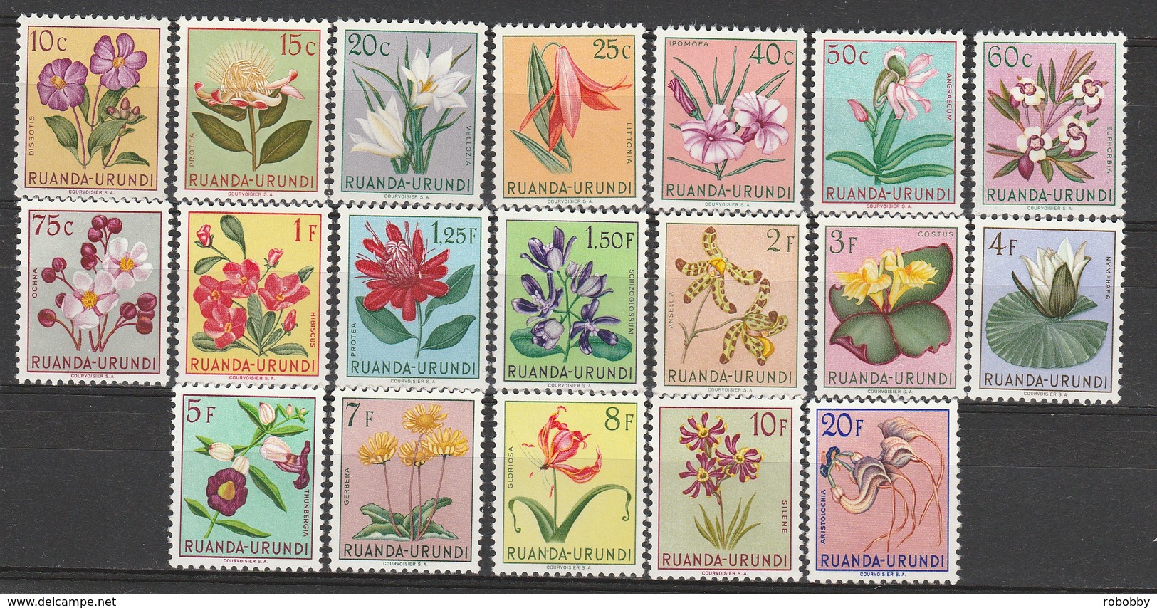Ruanda- Urundi  N° 177 à 195 * - Unused Stamps