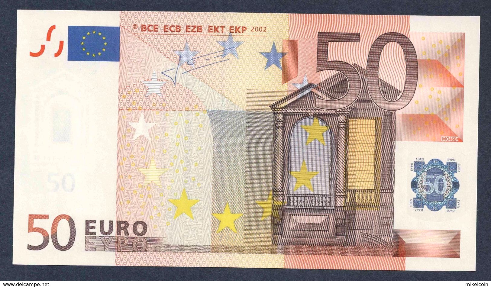 (BE033)  - 50 &euro; - SPAIN - V - JC TRICHET - SC/UNC  (MO46B4) - 50 Euro