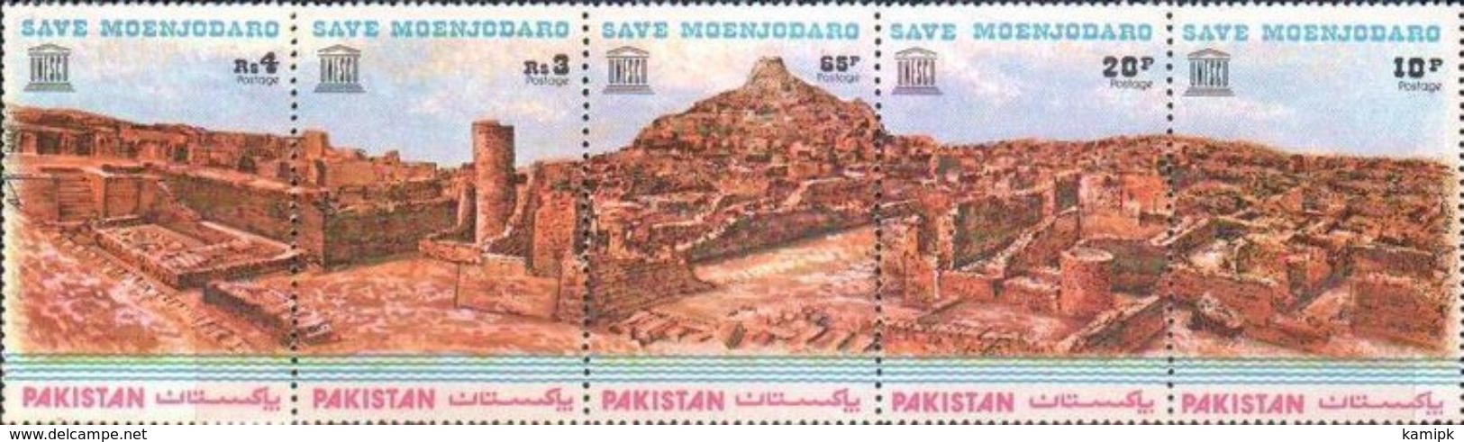 PAKISTAN MNH** STAMPS , 1976 Save Mohenjo-Daro By The UNESCO - Pakistan