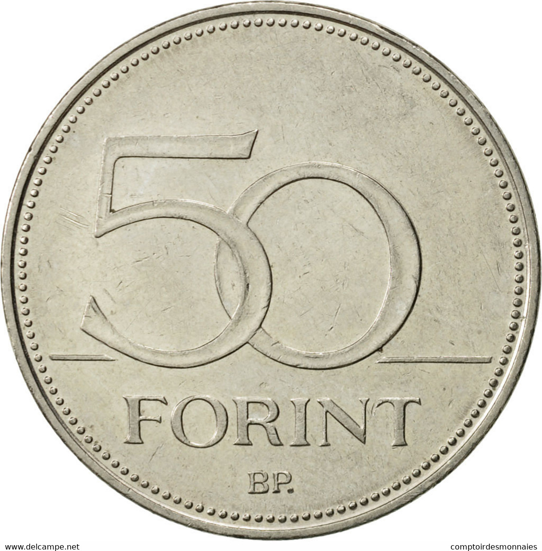 Monnaie, Hongrie, 50 Forint, 2003, Budapest, TTB+, Copper-nickel, KM:697 - Hongrie