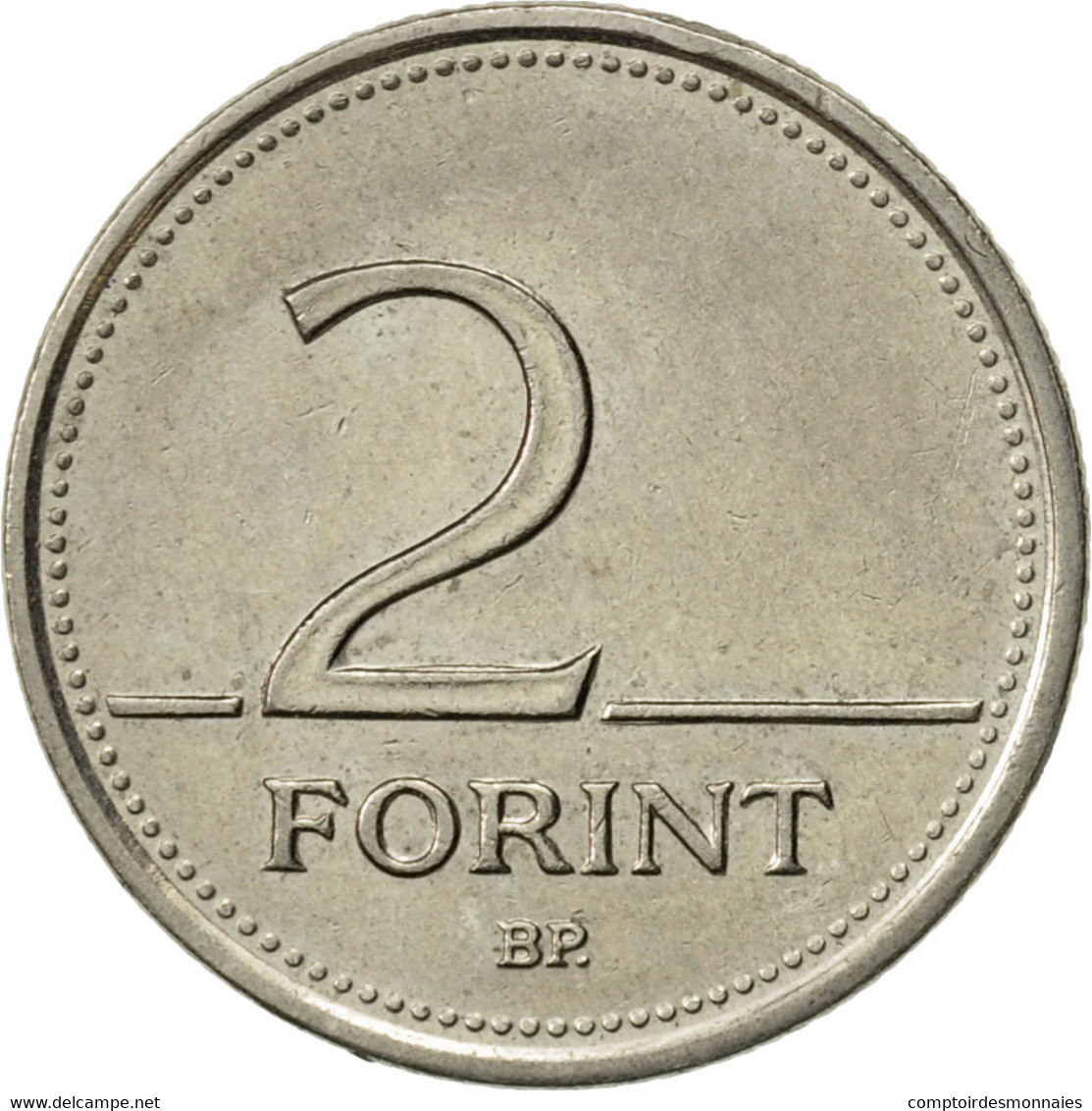 Monnaie, Hongrie, 2 Forint, 2000, Budapest, TTB+, Copper-nickel, KM:693 - Hongrie