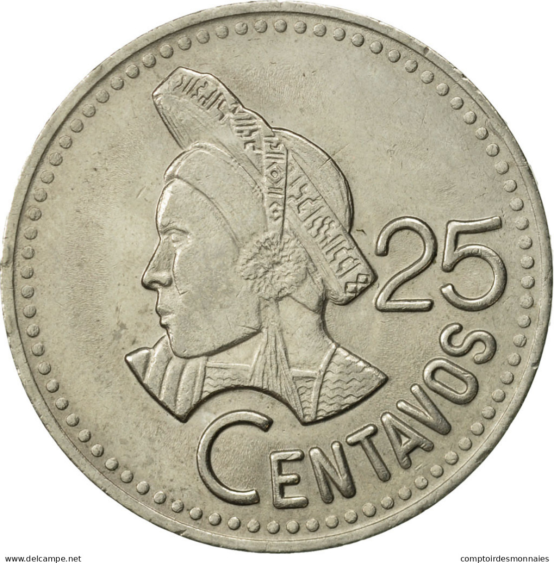 Monnaie, Guatemala, 25 Centavos, 1992, SUP, Copper-nickel, KM:278.5 - Guatemala