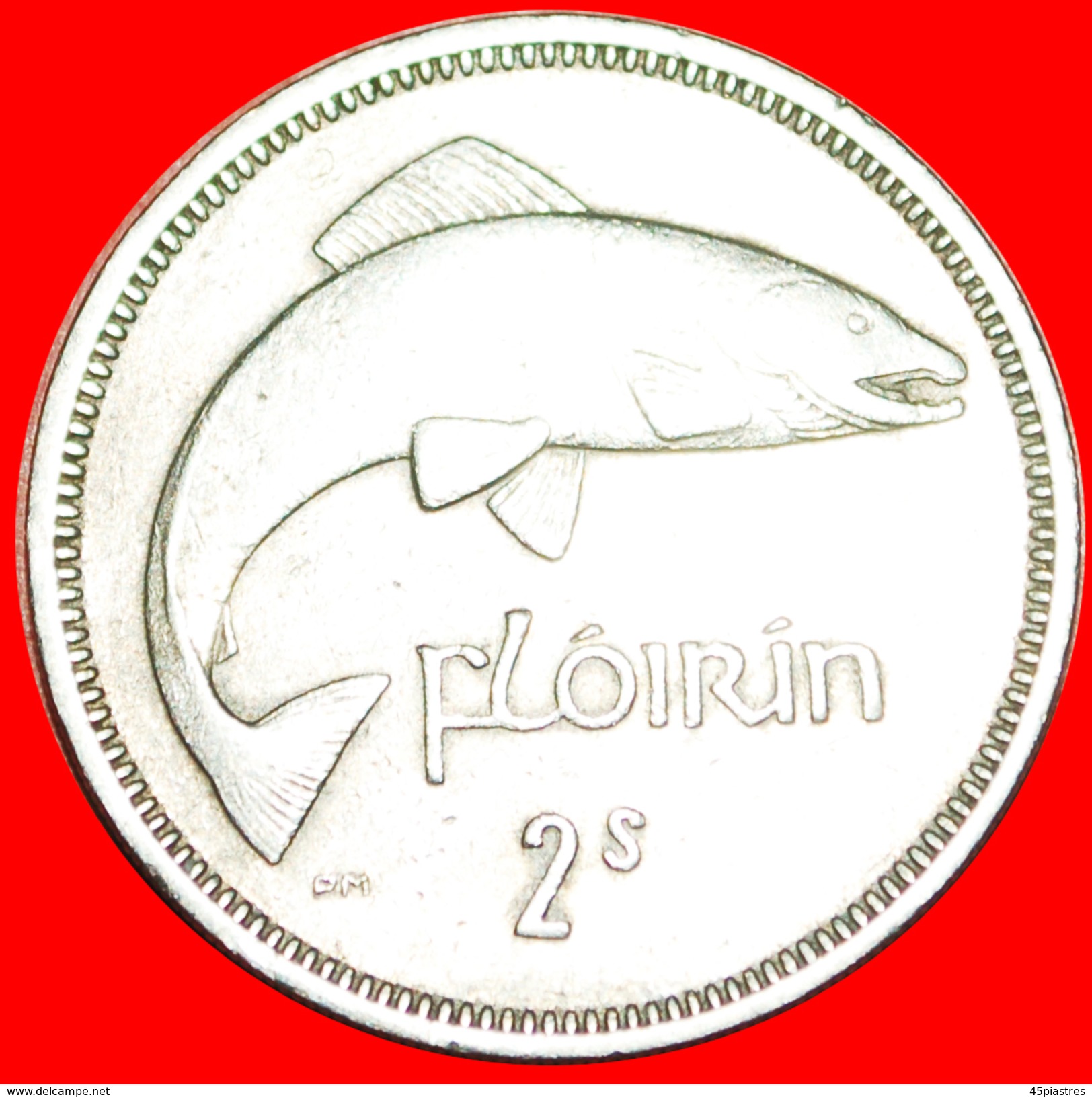 § SALMON: IRELAND &#x2605; FLORIN - 2 SHILLINGS 1959! LOW START&#x2605; NO RESERVE! - Ireland