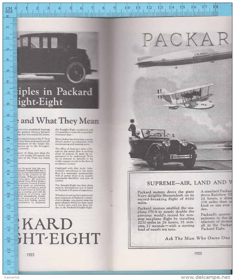 Packard Motor Co. Detroit Mich. USA, Packard 1899-1942, Ed: 1973, 52 Pages  - 5 Scans - Transportes