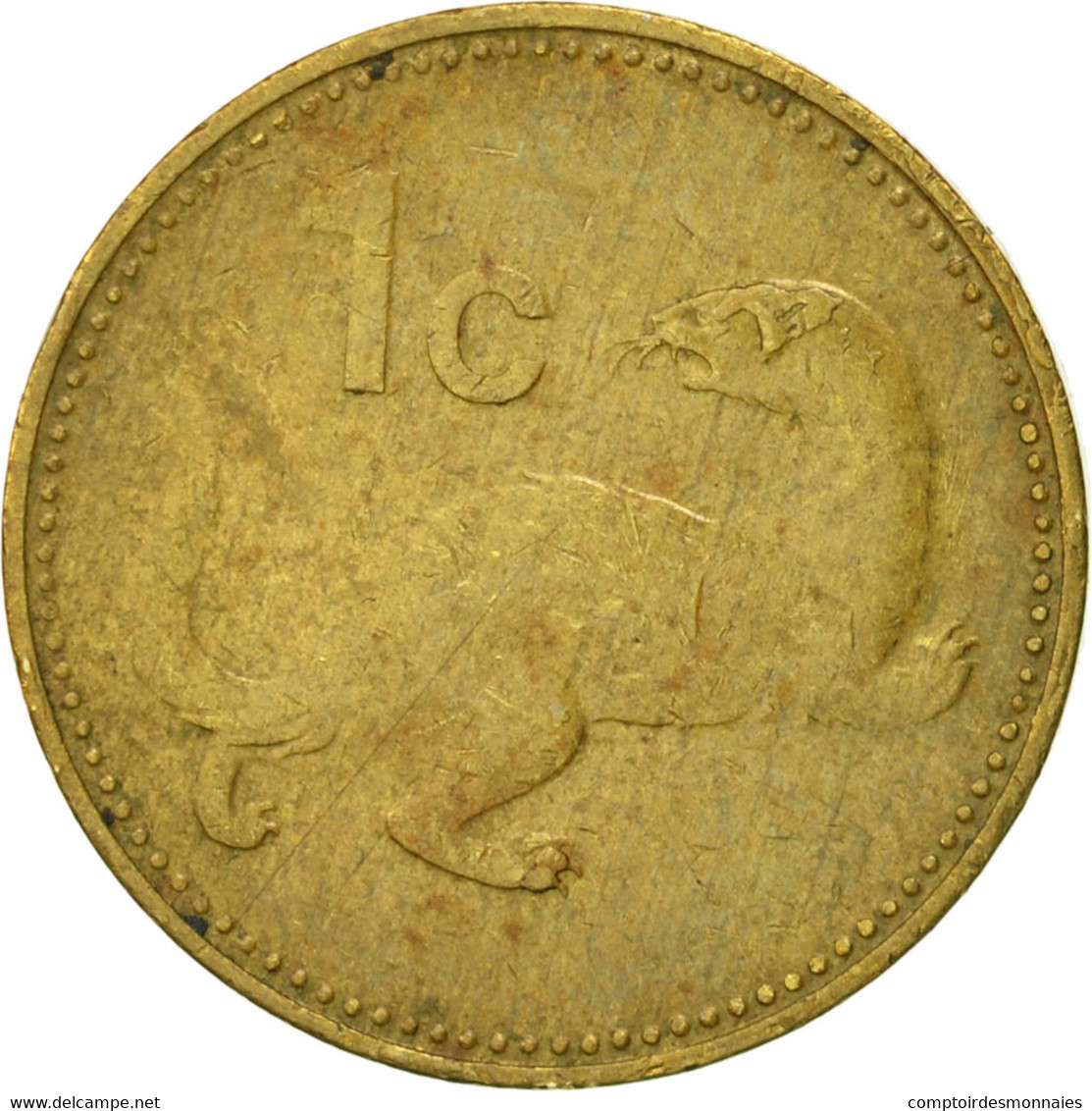 Monnaie, Malte, Cent, 1995, TTB, Nickel-brass, KM:93 - Malte