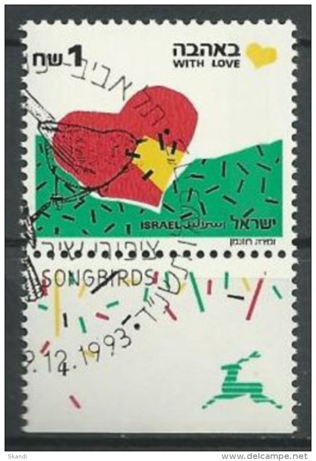 ISRAEL 1995 Mi-Nr. 1166 I O Used - Aus Abo - Used Stamps (with Tabs)