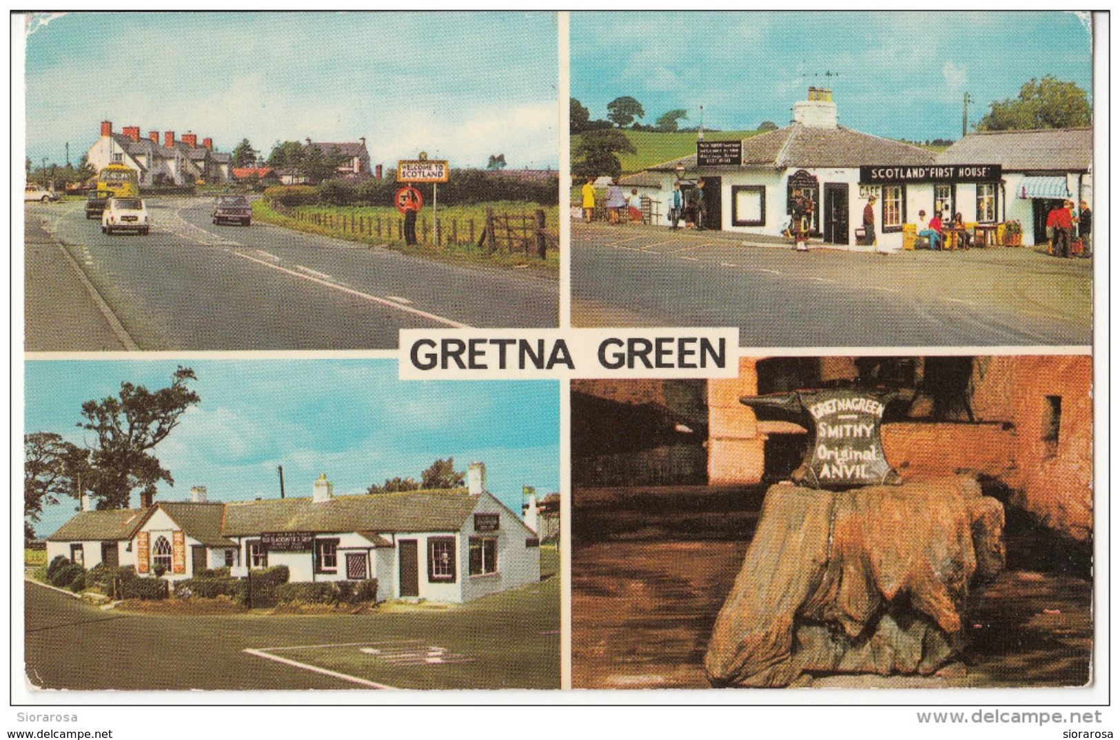 Scozia GRETNA GREEN - Quattro Vedute - Dumfriesshire