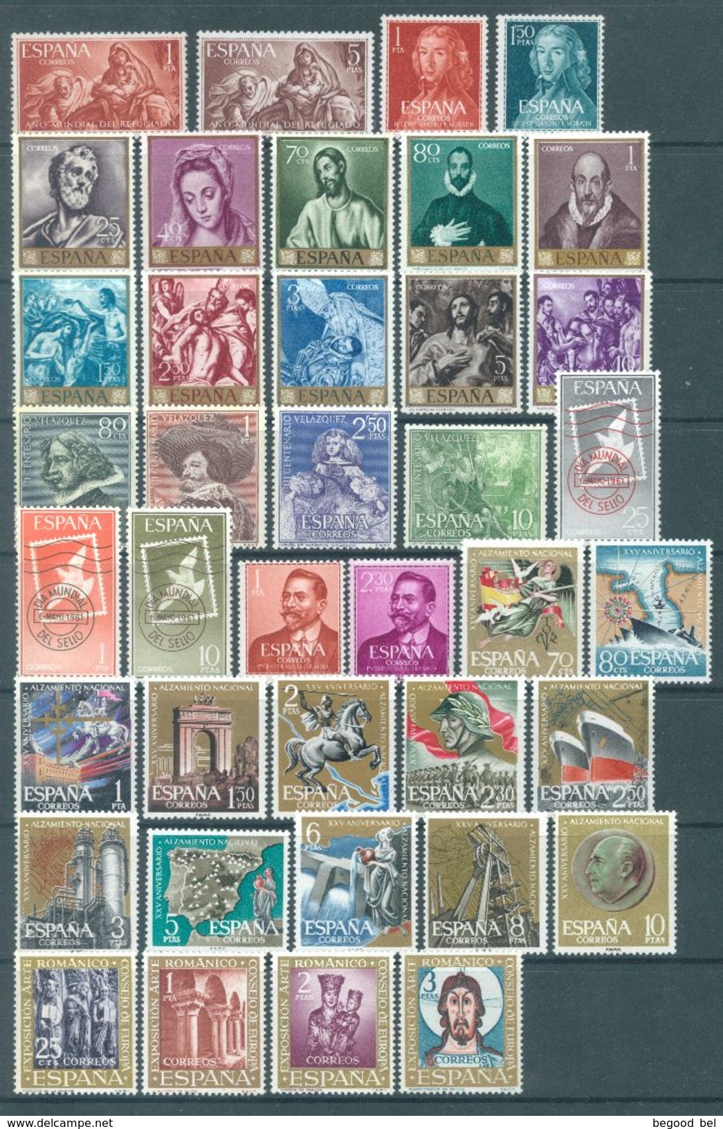 SPAIN - MNH/*** LUXE  - YEAR 1961 -    Lot 15739 - Neufs