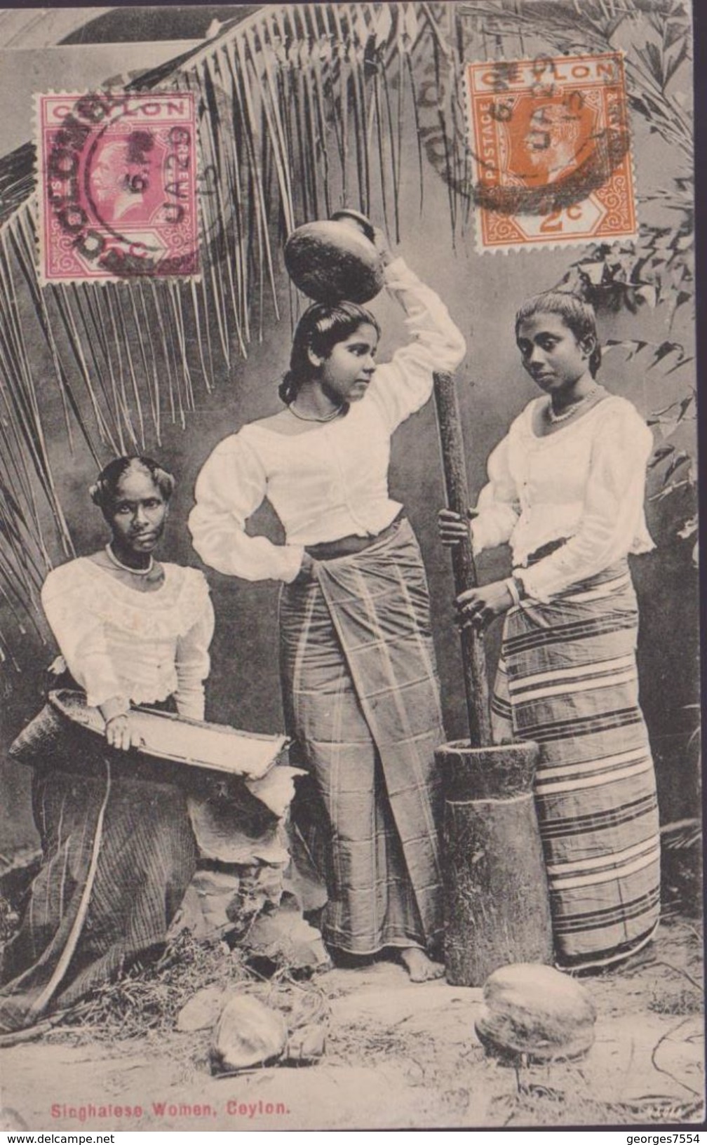 CEYLON - SINGHALESE WOMEN - Sri Lanka (Ceylon)