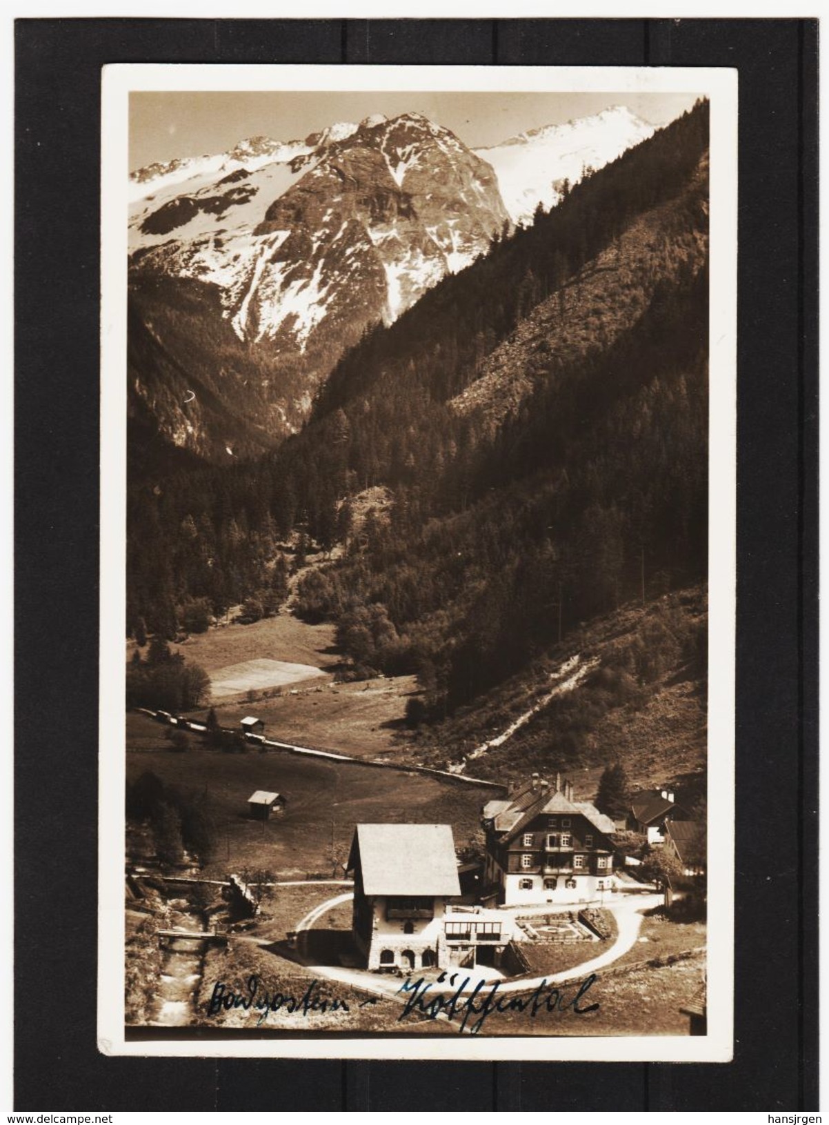 ZAK702 POSTKARTE JAHR 1939 BAD GASTEIN Mit Kötffental GEBRAUCHT SIEHE ABBILDUNG - Bad Gastein