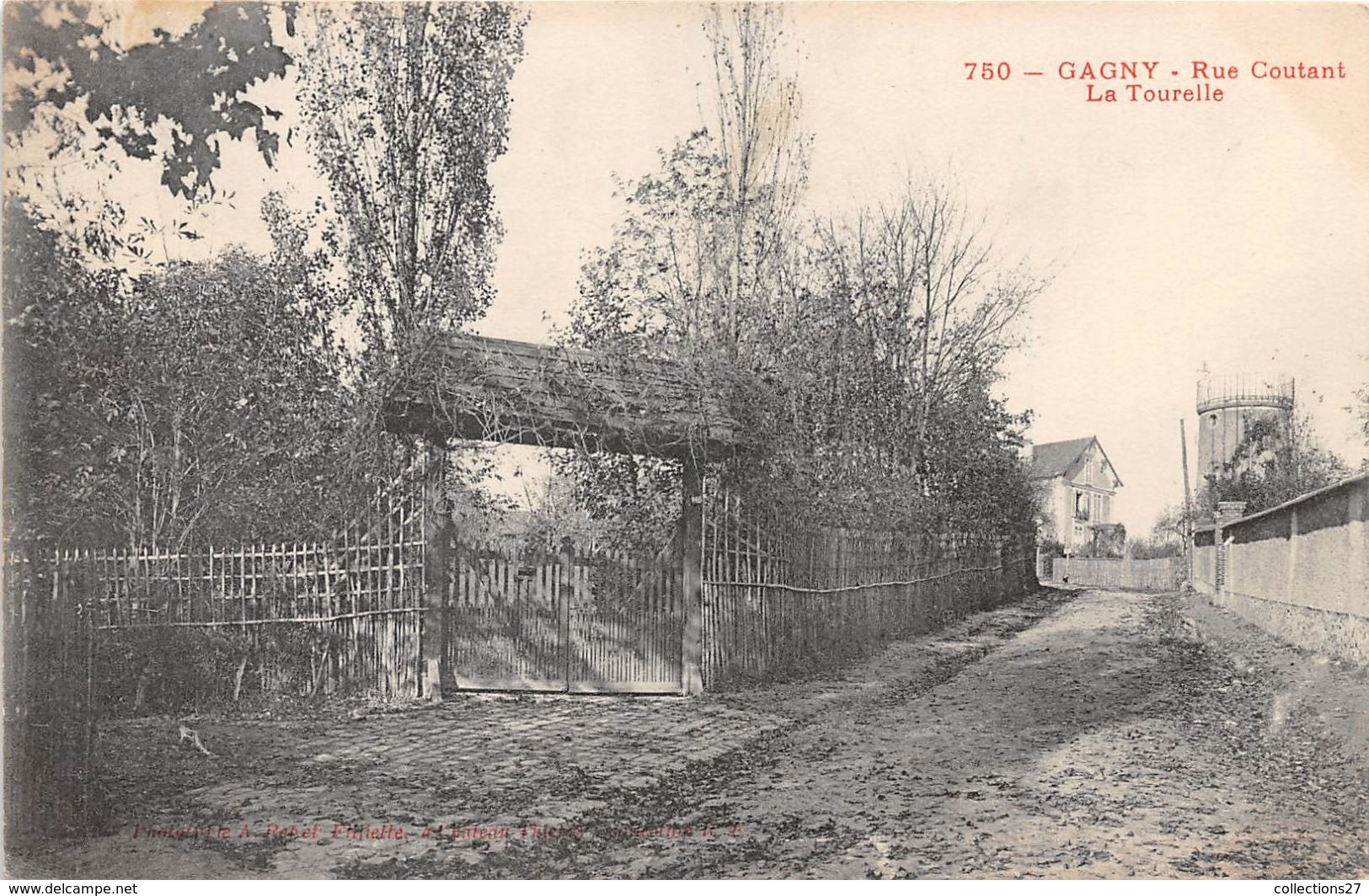 93-GAGNY- RUE COUTANT , LA TOURELLE - Gagny