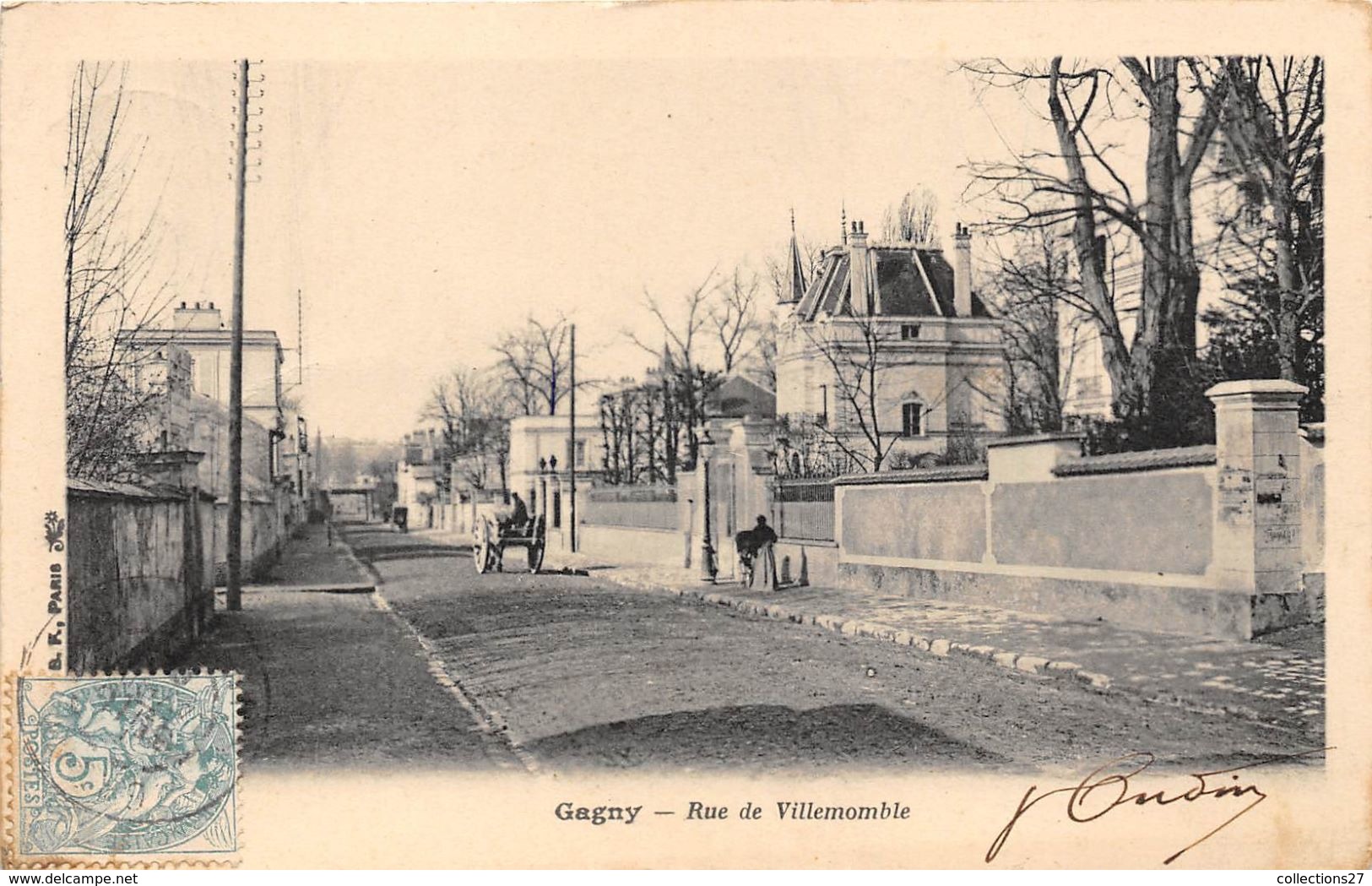 93-GAGNY- RUE DE VILLEMONBLE - Gagny