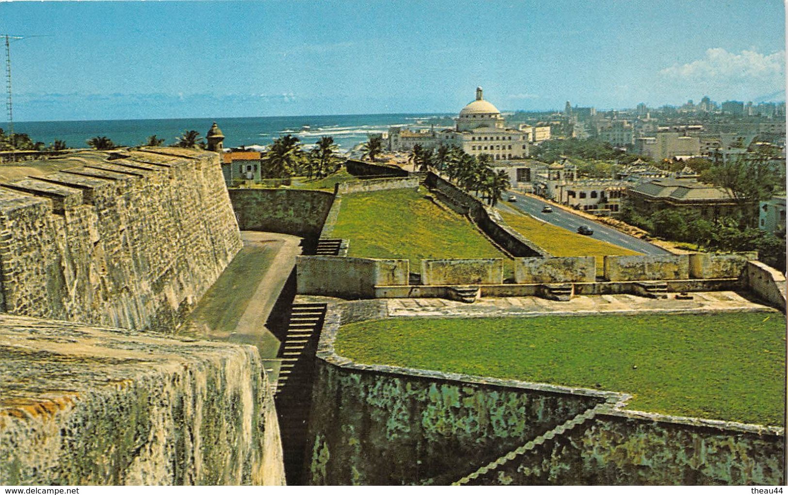 ¤¤  -  PUERTO-RICO  -  View From Fort SAN CRISTOBAL - The Capitol    -  ¤¤ - Puerto Rico