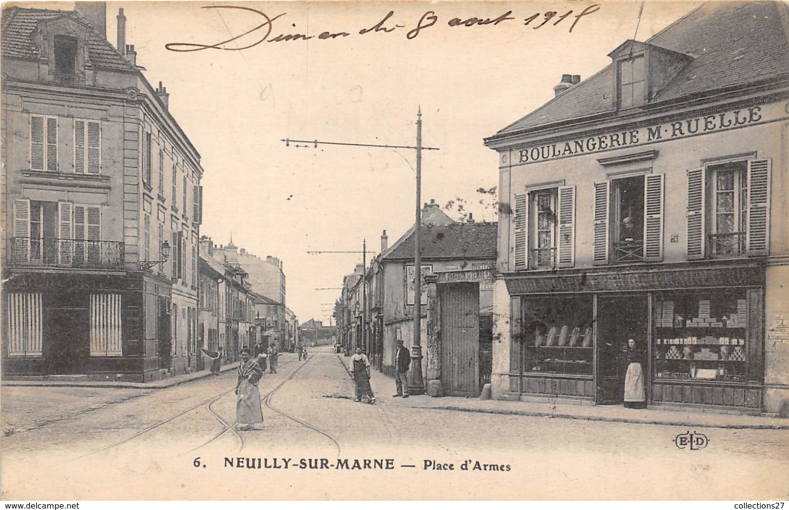 93-NEUILLY-SUR-MARNE- PLACE D'ARMES - Neuilly Sur Marne