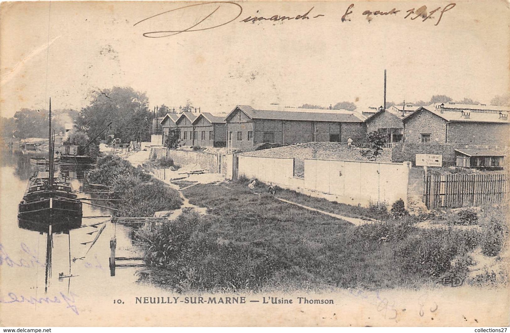 93-NEUILLY-SUR-MARNE- L'USINE THOMSON - Neuilly Sur Marne