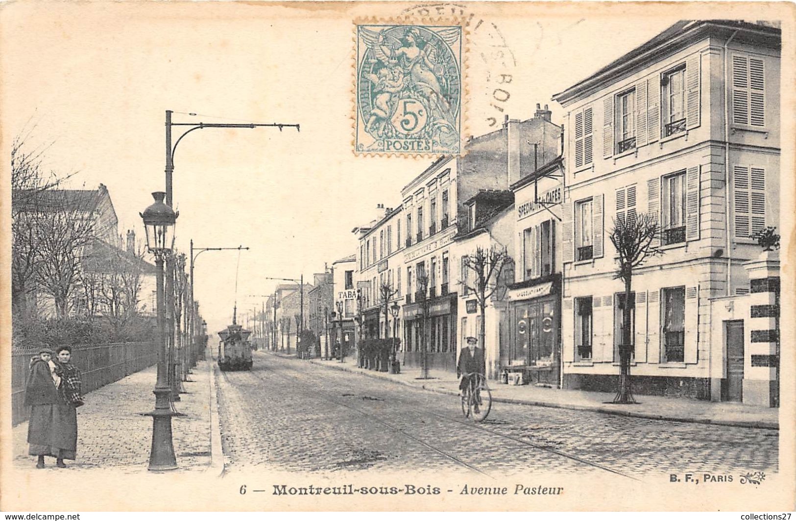 93-MONTREUIL-SOUS-BOIS- AVENUE PASTEUR - Montreuil