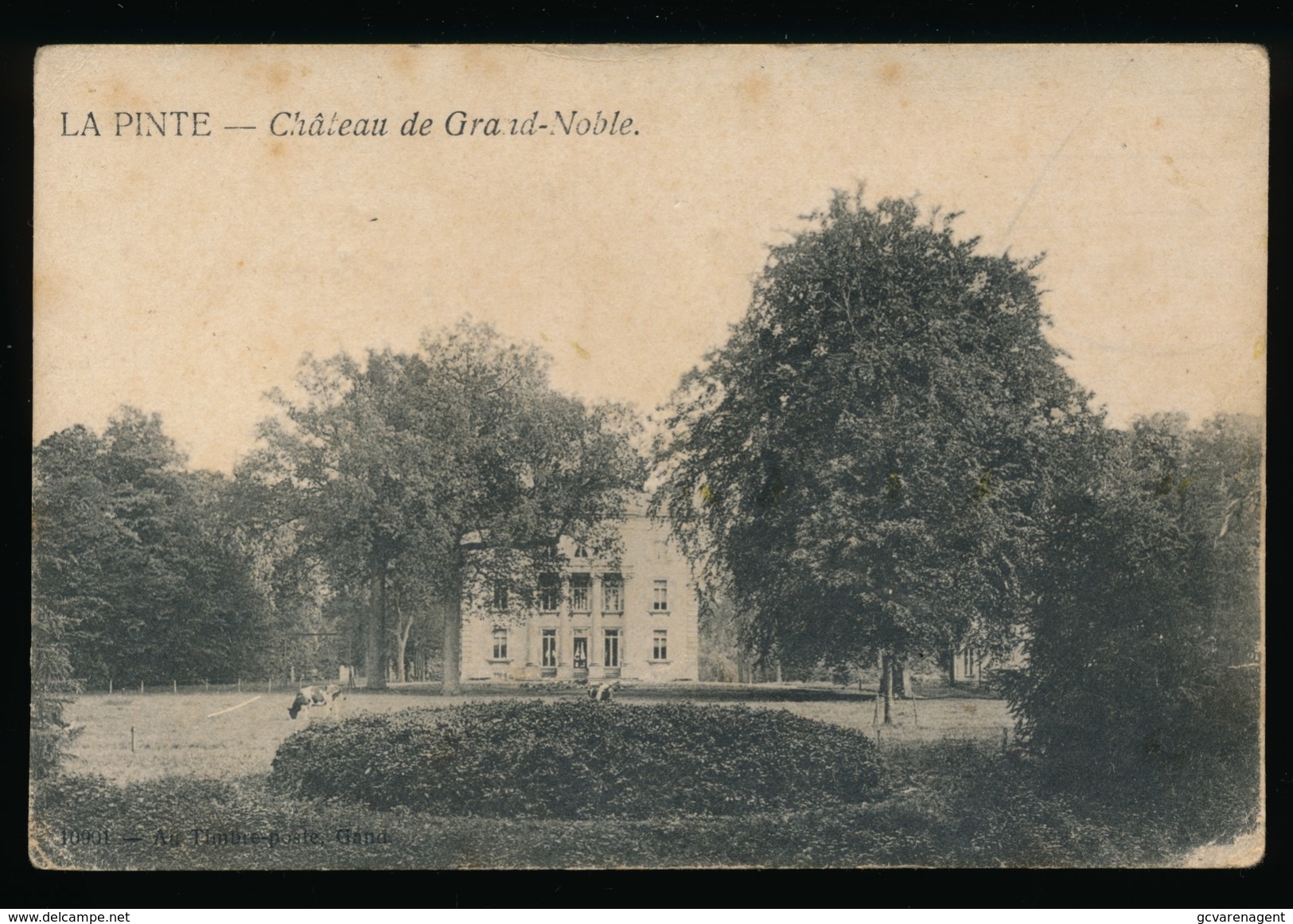 DE PINTE - CHATEAU DE GRAND NOBLE - De Pinte