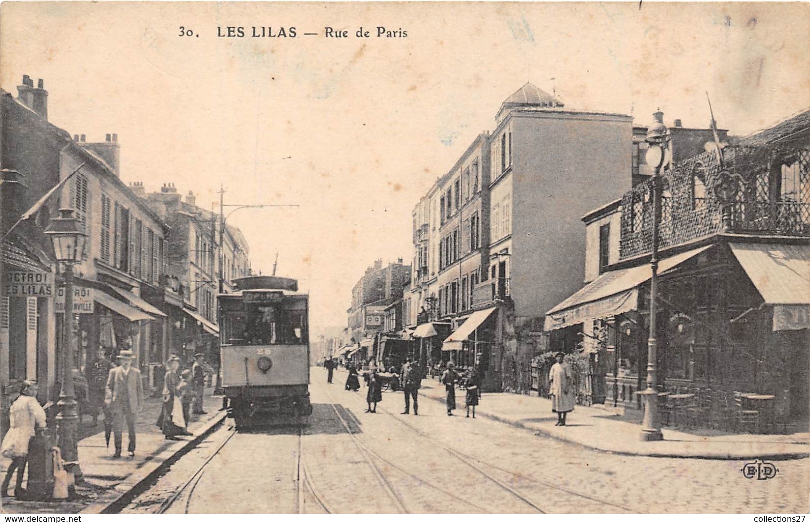 93-LES LILAS- RUE DE PARIS - Les Lilas