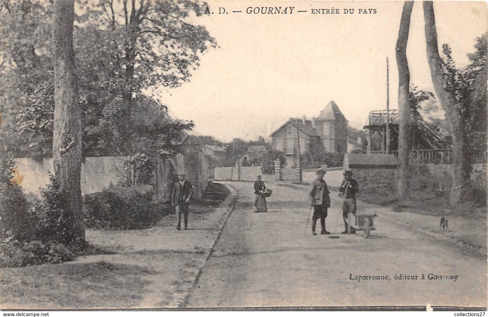 93-GOURNAY- ENTREE DU VILAGE - Gournay Sur Marne