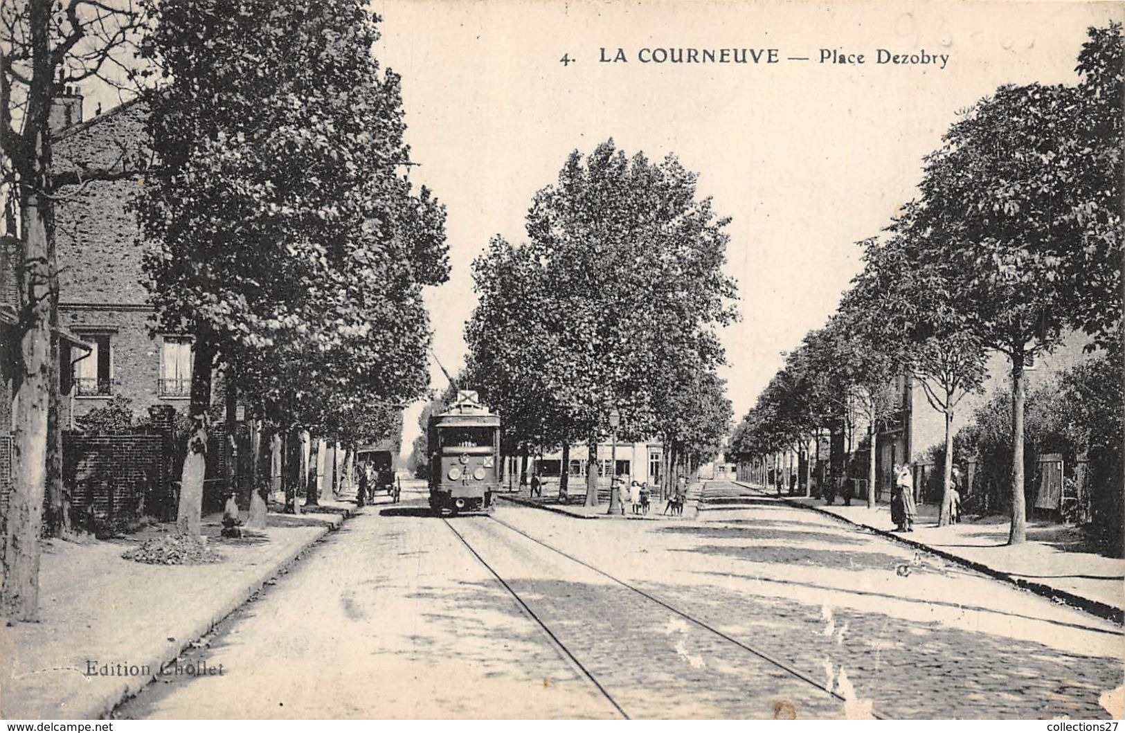 93-LA COURNEUVE- PLACE DEZOBRY - La Courneuve