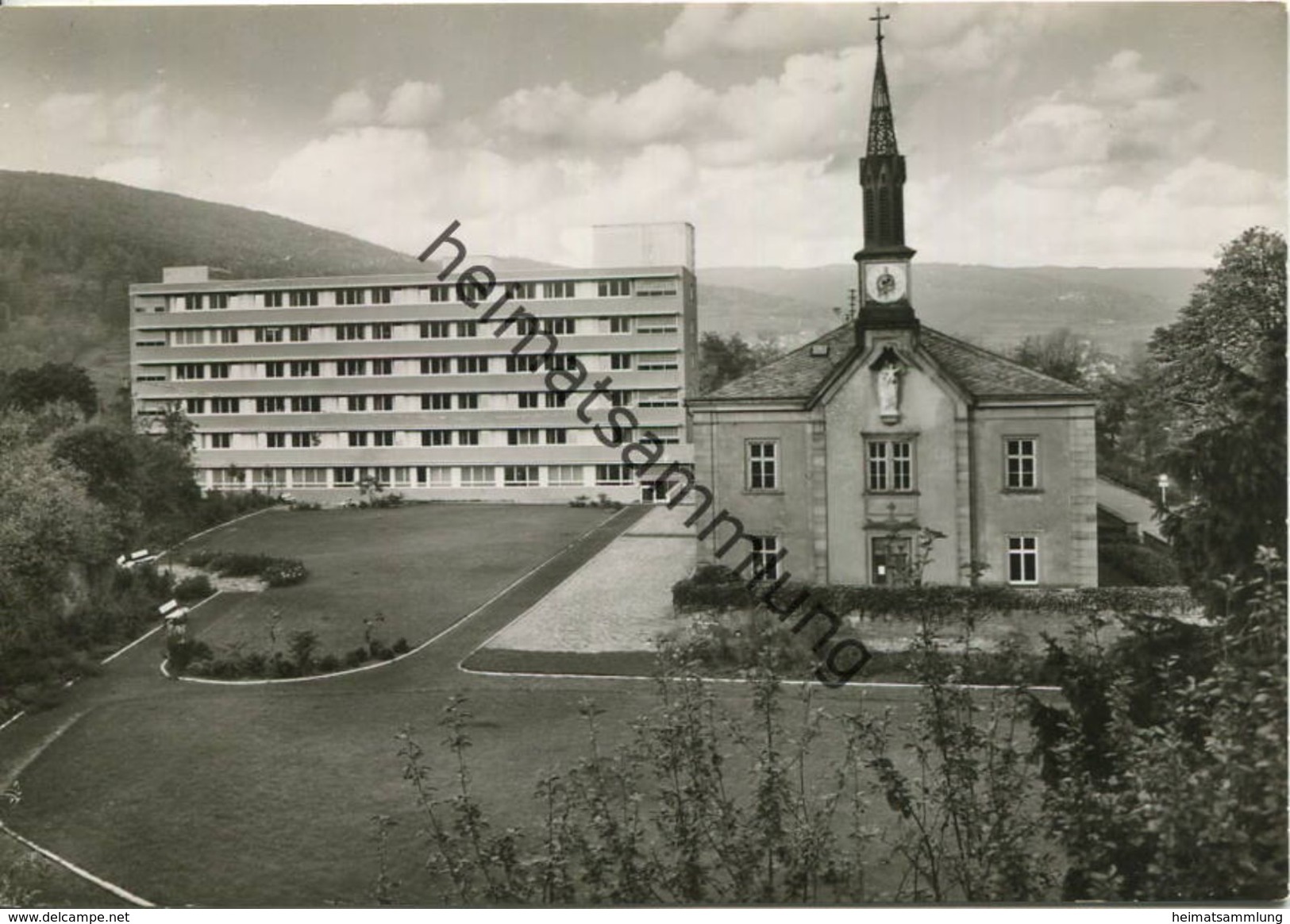 Lohr Am Main - Kreiskrankenhaus - Foto-AK Grossformat - Verlag Gebr. Metz Tübingen - Lohr